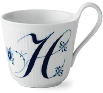 Royal Copenhagen Alfabetkollektion mugg 33 cl - H